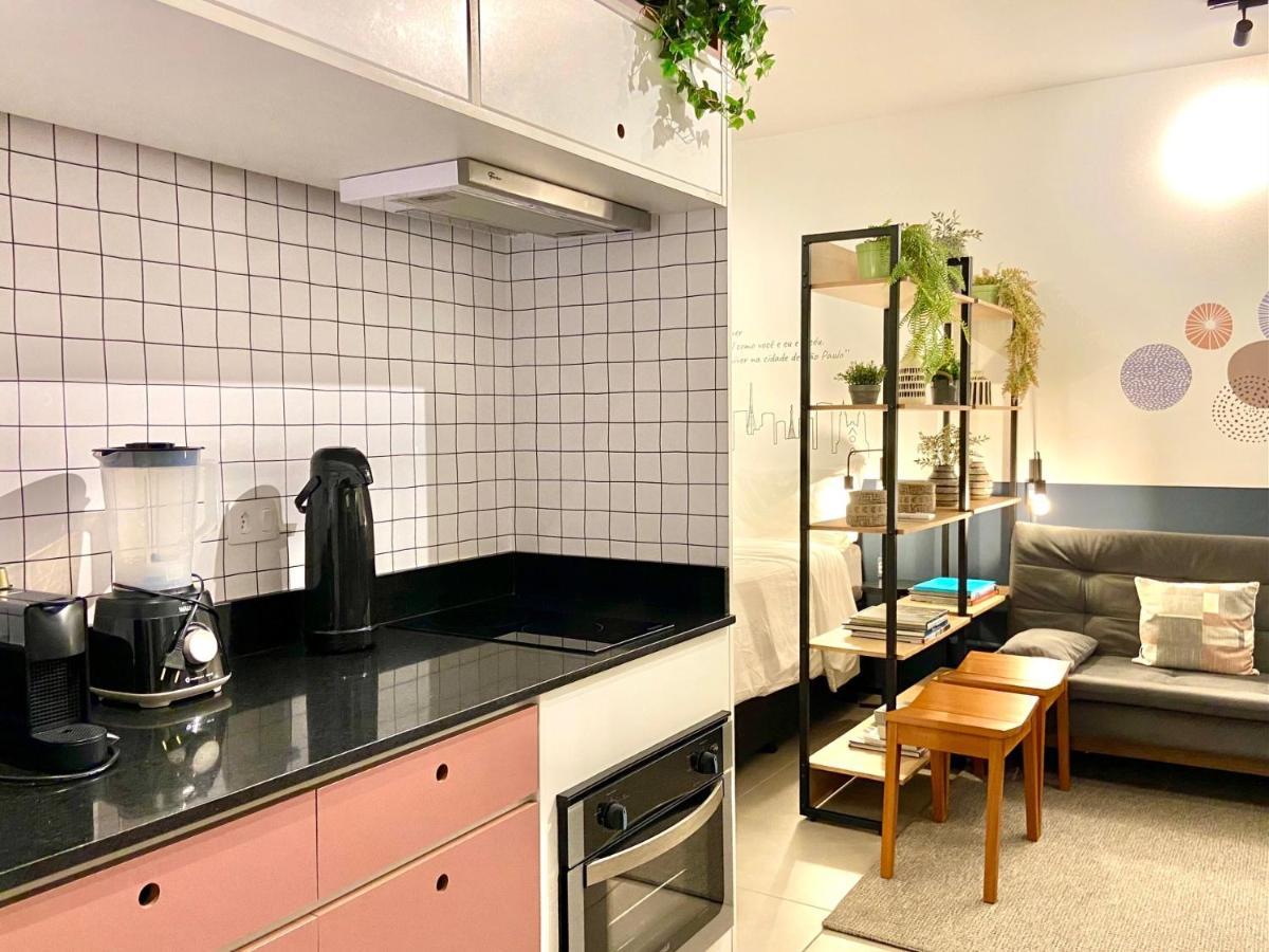 Studio Charme Vila Mariana Com Lava Loucas Apartment São Paulo Ngoại thất bức ảnh